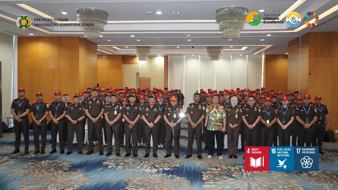 Dekan FH USU Hadiri Pembukaan Diklat Pemantapan Pembaruan KUHP dan KUHAP, Wujud Kerja Sama dengan Badan Diklat Kejaksaan RI
